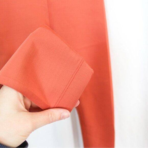 NWOT Outdoor Voices High Waisted Smooth 7/8 Leggings Orange Russet Logo Medium - Picture 7 of 10